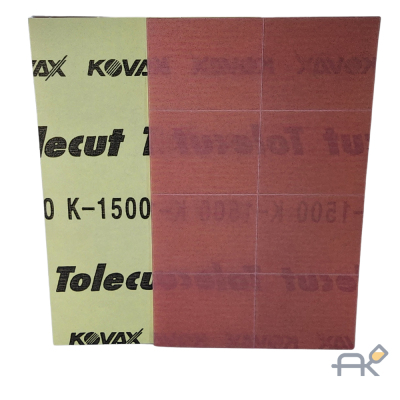 Клейкий шлифовальный лист Tolecut 29 х 35 мм KOVAX (K1500) Pink 